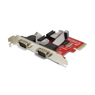PCI expres radič 2x RS232 sériový COM