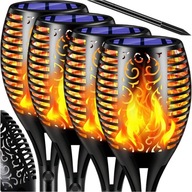 SOLAR LAMPA SVETLÁ SOLÁRNE ZÁHRADNÉ LAMPY LED GARDEN 4 KS SOLAR LAMPA SVETLÁ SOLÁRNE ZÁHRADNÉ LAMPY LED GARDEN 4 KS