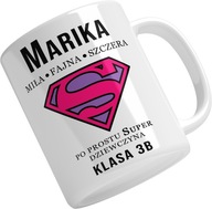 DARČEK SUPER DIEVČATSKÝ hrnček + AKÉKOĽVEK MENO DARČEK SUPER DIEVČATSKÝ hrnček + AKÉKOĽVEK MENO