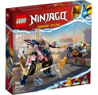 LEGO NINJAGO SORA'S MECHÁČKA PREMENÍ NA MOTORKU