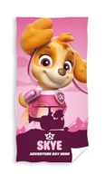 SKYE PAW PATROL Osuška na pláž detský bazén DOVOLENKA 140 x 70 SKYE PAW PATROL Osuška na pláž detský bazén DOVOLENKA 140 x 70