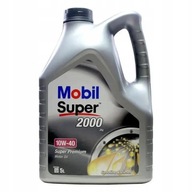 Motorový olej Mobil Super 2000 X1 10W-40, 5 litrov