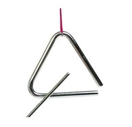 Gokiho hudobný nástroj s kovovým trojuholníkom