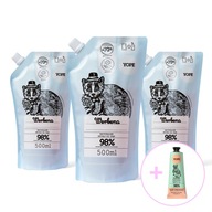 YOPE Refil sada mydla na ruky Werbena 500ml x 3 + krém na ruky ZDARMA YOPE Refil sada mydla na ruky Werbena 500ml x 3 + krém na ruky ZDARMA