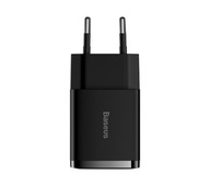 Baseus univerzálna nabíjačka CCXJ010201 2xUSB 10,5W Čierna Baseus univerzálna nabíjačka CCXJ010201 2xUSB 10,5W Čierna
