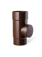 Kontrola, čistič, čistenie fi 90mm HNEDÁ RAL8017 Kontrola, čistič, čistenie fi 90mm HNEDÁ RAL8017