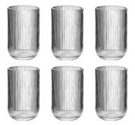 Sada okuliarov 6ks 450ml 8x13cm Elise Stripe Sada okuliarov 6ks 450ml 8x13cm Elise Stripe
