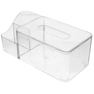 Úložný box na obrúsky Priehľadný organizér Úložný box na obrúsky Priehľadný organizér