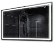 Kúpeľňové zrkadlo s LED podsvietením 80x70 ATLANTA
