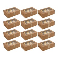 Cake Box Kartónové krabičky na muffiny