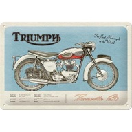 Nový kovový nápis na motorku Triumph Bonneville Nový kovový nápis na motorku Triumph Bonneville