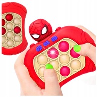 ELEKTRONICKÁ ARKÁDOVÁ HRA POP IT KONZOLA PUSH SPIDERMAN 80 ÚROVNÍ! ELEKTRONICKÁ ARKÁDOVÁ HRA POP IT KONZOLA PUSH SPIDERMAN 80 ÚROVNÍ!