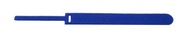 Suchý zips T-Straps 20x150mm 10 ks modrý