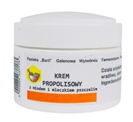 Propolisový krém s medom a materskou kašičkou 50 ml na kožné lézie SILNÉ Propolisový krém s medom a materskou kašičkou 50 ml na kožné lézie SILNÉ