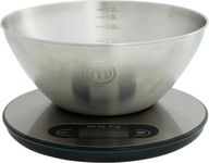 Kuchynská váha MasterChef strieborná/šedá 5 kg