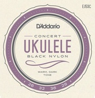 Struny na ukulele D'ADDARIO EJ53C BK Concert Struny na ukulele D'ADDARIO EJ53C BK Concert