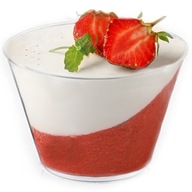 Mini plastové dezertné poháre 24x150ml Mini plastové dezertné poháre 24x150ml