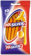 Jednorazový holiaci strojček POLSILVER, 2 čepieľky, 10 kusov vo vrecúšku Jednorazový holiaci strojček POLSILVER, 2 čepieľky, 10 kusov vo vrecúšku