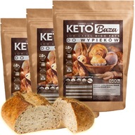 Univerzálna zmes KETO! x3 chlieb, na cesto Univerzálna zmes KETO! x3 chlieb, na cesto