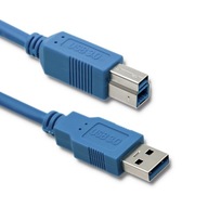 Qoltec USB 3.0 kábel pre tlačiareň A m / B m 1m Qoltec USB 3.0 kábel pre tlačiareň A m / B m 1m