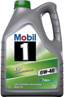 154151 MOBIL 1 ESP X3 0W-40 motorový olej, 5 l