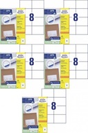 Univerzálne etikety Avery Zweckform 105x74mm 500a Univerzálne etikety Avery Zweckform 105x74mm 500a