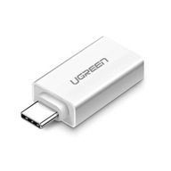 Adaptér USB-A 3.0 na USB-C 3.1 UGREEN (biely) Adaptér USB-A 3.0 na USB-C 3.1 UGREEN (biely)