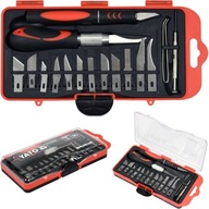 Yato Precision Knife Set Precision Knives Skalpel Pinzeta 16 ks. Yato Precision Knife Set Precision Knives Skalpel Pinzeta 16 ks.
