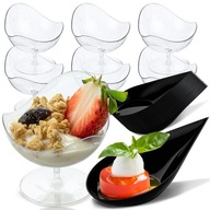SNACK DEZERTNÉ POHÁRKY 50ML NA DEZERTNÝ STOJAN 48 ks + LYŽ SNACK DEZERTNÉ POHÁRKY 50ML NA DEZERTNÝ STOJAN 48 ks + LYŽ
