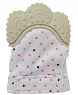 Rukavica Bi-Bi Teether, silikón, sivá farba Rukavica Bi-Bi Teether, silikón, sivá farba
