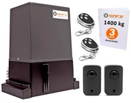Pomalý automatický pohon posuvnej brány SAFE 1400 kg Pomalý automatický pohon posuvnej brány SAFE 1400 kg