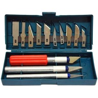 MODELOVACÍ SADA SCALPEL NOŽOV 13 kusov ČEPELIE + Púzdro MODELOVACÍ SADA SCALPEL NOŽOV 13 kusov ČEPELIE + Púzdro