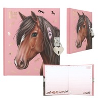 Diár MISS MELODY HORSES s visiacim zámkom a nálepkami Diár MISS MELODY HORSES s visiacim zámkom a nálepkami