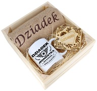 SKVELÝ DARČEK PRE DEDKA UTERÁK + KRABIČKA NA HRNKY SKVELÝ DARČEK PRE DEDKA UTERÁK + KRABIČKA NA HRNKY