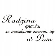 Nápis na stenu, nálepka - Rodina robí... 242 Nápis na stenu, nálepka - Rodina robí... 242