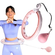 HULA HOP KOLIESKO NA CHUDNUTIE S HMOTNOSŤOU + POČÍTAČ HULA HOP KOLIESKO NA CHUDNUTIE S HMOTNOSŤOU + POČÍTAČ