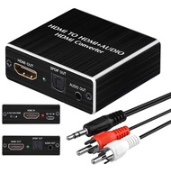 Zvukový adaptér HDMI optický T-T SPDIF 3,5 mm 4Kx2K