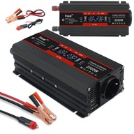 INVERTOR 12V NA 230V DC-AC SINE 2000W PRÚD INVERTOR 12V NA 230V DC-AC SINE 2000W PRÚD