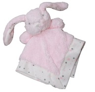 BotoBaby - Plyšová hračka - huňatý RUŽOVÝ zajačik BotoBaby - Plyšová hračka - huňatý RUŽOVÝ zajačik