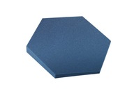 Akustický panel, pena a špongia, rez HEXAGON, 5 cm Akustický panel, pena a špongia, rez HEXAGON, 5 cm