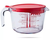 Kuchynská odmerka, sklenená kanvica so stupnicou 1000 ml Kuchynská odmerka, sklenená kanvica so stupnicou 1000 ml