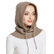 DÁMSKA KUKLA, PLETENÁ KAPUCKA, BÉŽOVÁ, ELEGANTNÁ KU KABÁTU DÁMSKA KUKLA, PLETENÁ KAPUCKA, BÉŽOVÁ, ELEGANTNÁ KU KABÁTU