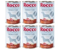 Rocco Sensitive jahňacina s ryžou 6 x 400 g Rocco Sensitive jahňacina s ryžou 6 x 400 g