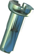Sapim Polyax mosadzné niple 16mm strieborné 100 ks. Sapim Polyax mosadzné niple 16mm strieborné 100 ks.