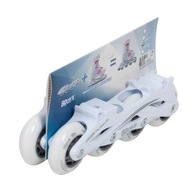 Náhradné valčeky pre korčule SNOWSTAR 500 WHITE XS