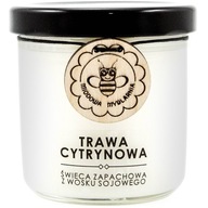 Miodowa Mydlarnia sójová sviečka CITRÓNOVÁ TRÁVA 120 ml Miodowa Mydlarnia sójová sviečka CITRÓNOVÁ TRÁVA 120 ml