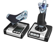 Joystick systému riadenia letu Logitech Saitek X52 Joystick systému riadenia letu Logitech Saitek X52
