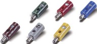 Zástrčka Ø 2,6 mm s krížovým otvorom 150 ks Zástrčka Ø 2,6 mm s krížovým otvorom 150 ks