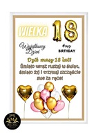 MD plagát priania rám A4 _ darček k 18. narodeninám MD plagát priania rám A4 _ darček k 18. narodeninám
