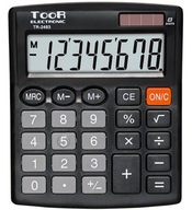 TOOR TR-2483 8-MIESTNÁ KANCELÁRSKA KALKULAČKA TOOR TR-2483 8-MIESTNÁ KANCELÁRSKA KALKULAČKA